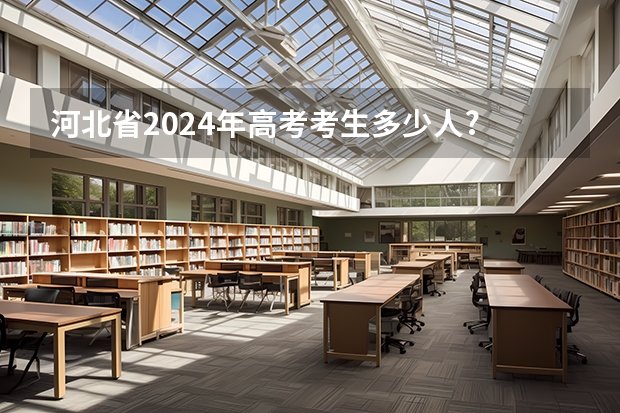 河北省2024年高考考生多少人?