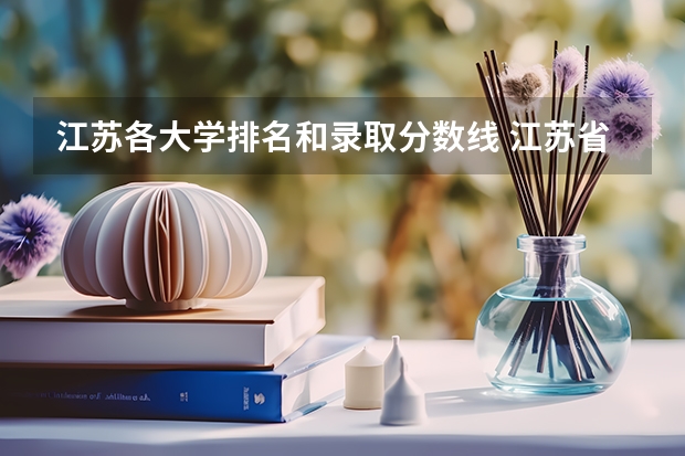 江苏各大学排名和录取分数线 江苏省本科学校排名及分数线