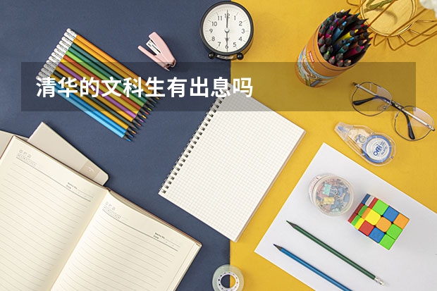 清华的文科生有出息吗