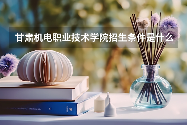 甘肃机电职业技术学院招生条件是什么 甘肃机电职业技术学院学费贵不贵