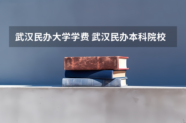 武汉民办大学学费 武汉民办本科院校学费