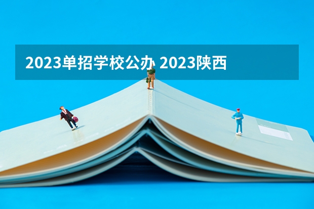 2023单招学校公办 2023陕西单招公办学校有哪些
